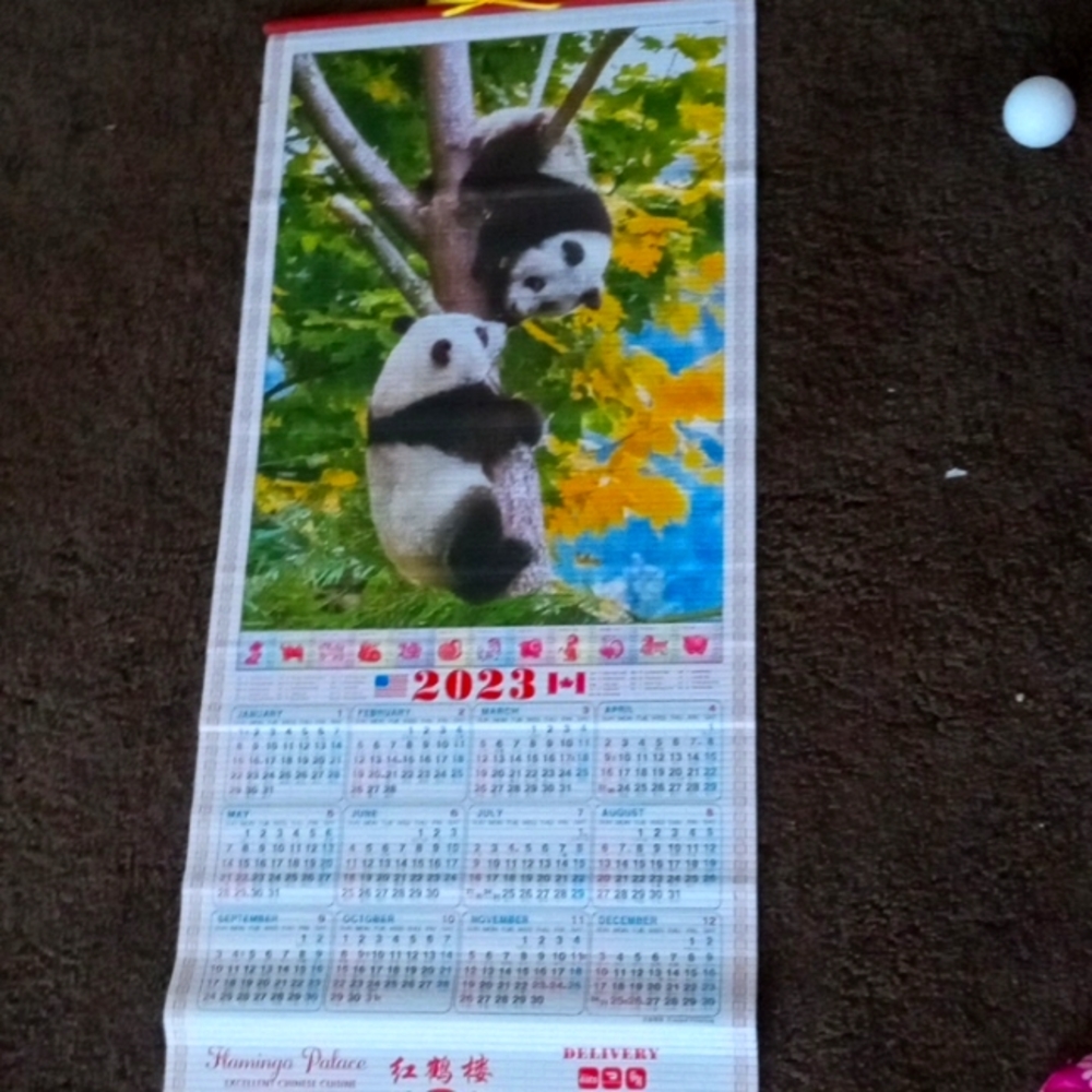 I am selling a 2023 calendar